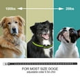 thumbnail image 5 of Heaflex Dog Training Electric Collar 2600ft Remote 4 Modes Light Beep Vibration Shock Waterproof 2 Dogs, 5 of 8