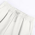 thumbnail image 6 of IROINNID Pants for Women Cargo Wide Leg High Waist Straight Tube Sports Overalls Pants,Beige, 6 of 8