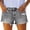 Gray-B, variant on Jean Shorts for Womens Summer Frayed Ripped Raw Hem Denim Shorts Casual Mid Rise Jean Shorts with Pockets