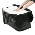 thumbnail image 4 of Unique Bargains 1 Pack Clothes Storage Bags Moving Bags Black 27*14*15in, 4 of 7