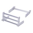 thumbnail image 1 of Baohd RCGOFOLLOW Aluminum Alloy Durable Front And Rear Bumper Wear-resistant Rc Front And Rear Bumper For 1/10 Axial Silver, 1 of 6