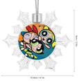 thumbnail image 2 of The Powerpuff Girls Snowflake Pendant Christmas Party Decorations Snowflake Ornaments for Winter Christmas Tree Window Decor, 2 of 6