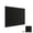 BK, variant on EGNMCR Home Decor, Room Decor 6 Pack Perpendicular Fluted Fabric Bulletin Board Peel And Stick No Nails Photo Note Pin Board For Home Office Living Room Entryway Polyester fiber photo board