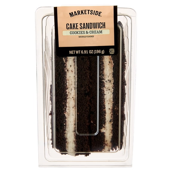 Marketside Cookies and Cream Cake Sandwich, 6.91 oz