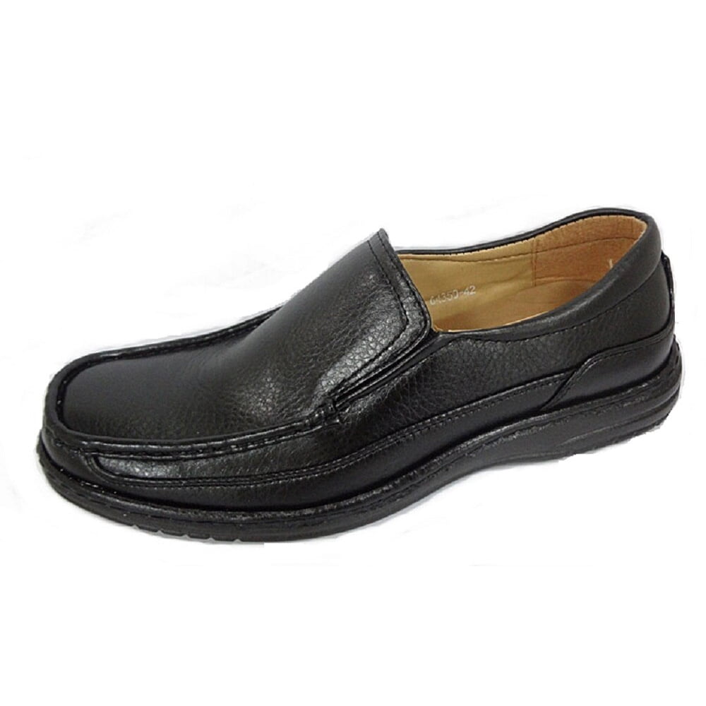 Maximus - MAXIMUS Men's Black Slip-On Moccasin Loafer Shoe 64350 ...