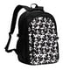 thumbnail image 1 of Balery Panda Mochila con carga USB para hombre y mujer - Mochila impermeable y antirrobo para laptop con puerto USB para viajes, trabajo, 1 of 7