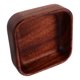 thumbnail image 2 of Plato cuadrado para servir frutas, bandeja de madera para comida, tazón para mezclar ensaladas, recipiente para refrigerios, 2 of 6