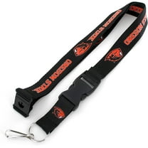NCAA Oregon State Beavers Team Lanyard, Black