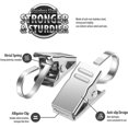 thumbnail image 4 of Stainless Steel Curtain Clips With Hook - 50 Pcs, 4 of 5