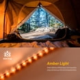 thumbnail image 2 of Dream Lighting 96in 12V DC LED Decor Flexible Strip Light,for RV SUV Camper,Non-Waterproof Amber, 2 of 7