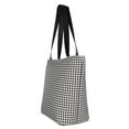 thumbnail image 4 of Kdxio Houndstooth Black And White Women Reusable Grocery Bags Foldable Ripstop,Reusable Shopping Bags for Shopping,Gym,Gift, 4 of 8