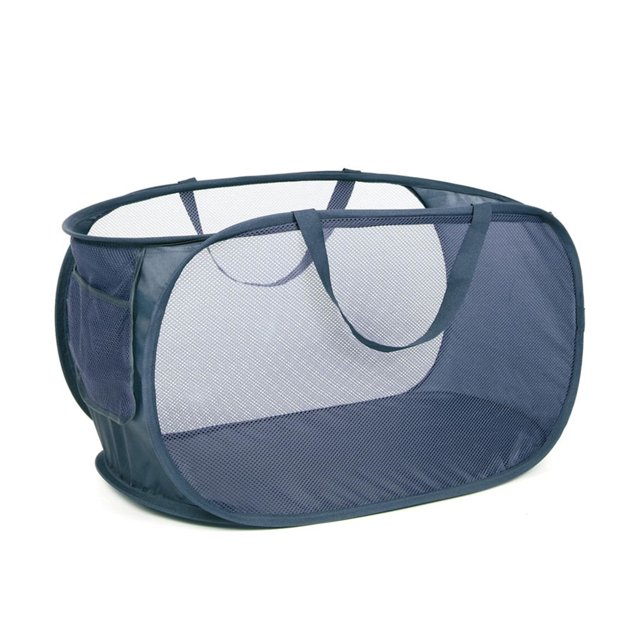 Kearding Organizador de cestas para ropa resistente con juntas reforzadas que eliminan la humedad y los olores típicos. Almacenamiento y organización del hogar Azul marino