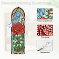 thumbnail image 4 of 3pcs Diamond Art Painting Kit Bookmark Rose, 4 of 7
