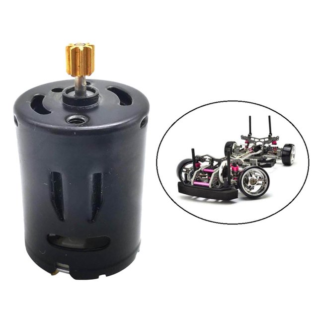 tredstone DC6V 52000RPM RC Car 370 High Speed Motor RC Parts For WPL D12 Gearbox