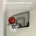 thumbnail image 3 of Langgg Random Mini Indoor Basketball Backboard and Hoop Portable Suspension Free Punch Basketball Frame for Kids and Adults, 3 of 6