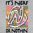 thumbnail image 3 of CafePress - Nerf Or Nothin Camo Long Sleeve T Shirt - Womens Baseball Tee, 3 of 4