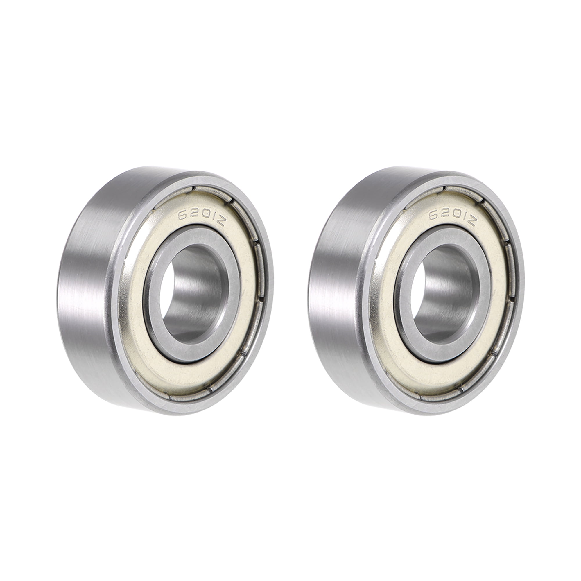 6201ZZ Ball Bearing 12x32x10mm Double Shielded ABEC3 Bearing 2pcs