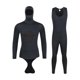 thumbnail image 3 of Hombres traje de natación superior con capucha mantenga cálida protección solar mujeres hombres M, 3 of 8