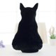 thumbnail image 1 of Gato suave felpa trasera sombra juguete sofá almohada asiento cojín regalo de cumpleaños para habitación de niños o niñas MFZFUKR 1424-9, 1 of 1