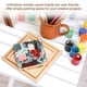 thumbnail image 3 of Uxcell 12 x 8 Inch Wood Panel Board, Unfinished Wood Canvas Square Wooden Deep Cradle Board for Painting Pouring 2 Pack, 3 of 6