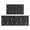 Black White Gothic-1, variant on Black White Gothic Geometry Sun Moon Pattern Kitchen Rugs Sets Of 2,Anti Fatigue Kitchen Mat Rugs Non Slip Washable,Decorative Kitchen Floor Mats for Kitchen,Sink,Laundry,17"x30" 17"x47"