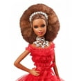 thumbnail image 3 of 2018 Holiday Collector Barbie Signature Nikki Doll with Stand, 3 of 11
