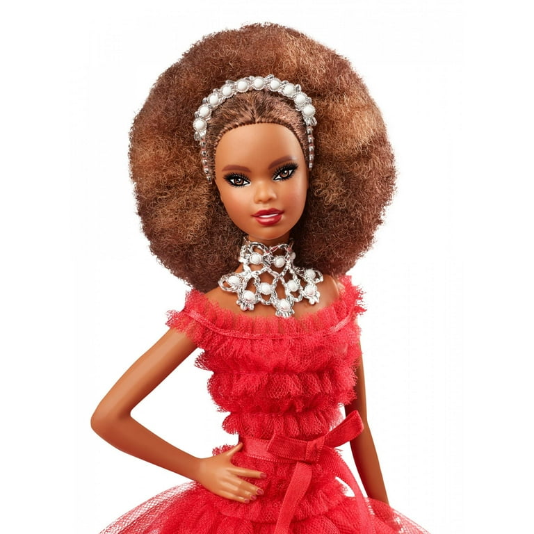 2018 holiday collector barbie 2025 signature doll with stand