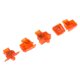 thumbnail image 3 of Tapas de carcasa Del Interruptor Alto Y Bajo de de de La Bocina de Arranque de La Motocicleta naranja DYNWAVEMX Moto Caps Cuerpo del conmutador, 3 of 6