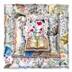 thumbnail image 3 of Pegatinas para libros, flores, vinilo, grafiti, impermeables, 50 unidades, 3 of 5