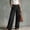 Black, variant on Pants For Women Cotton Linen Wide Leg Pants High Waist Elastic Loose Fit Summer Vacation Trousers Black XXL