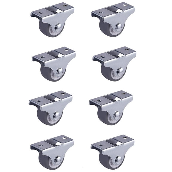 Yammee Office Chair Wheels Smooth Rolling Furniture Casters 8kg Load-bearing 8 Packs