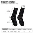thumbnail image 4 of Goofa Dinosaur Printed Men's Crew Socks, Soft Durable Breathable Moisture-Wicking with Odor Control Cotton socks, 4 of 9