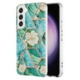 thumbnail image 1 of SuperShield Samsung Galaxy S22 Plus Case Diamond Platinum Collection Hybrid Bumper Protective Phone Case, Soft, Sleek Protection, Slim Design, Matte Finish - Blue, 1 of 3