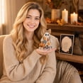 thumbnail image 4 of Izexuh 2D Acrylic Ghost Tabletop Ornament, Halloween Home Decor, Flat Silhouette Cutout with Sturdy Stand for Shelf Desk Mantel and Party Room Display, 4 of 6