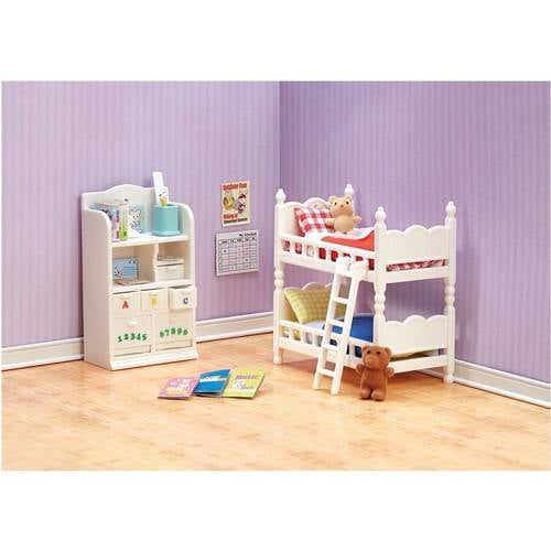 Calico Critters Deluxe Childrens Bedroom Set 
