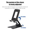 thumbnail image 3 of Metal Cell Phone Stand Non-slip Anti-electric Phone Stand Shock Tablet Holder Smartphone Fixed Mount, Black, 3 of 7
