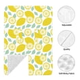 thumbnail image 4 of Car Seat Cover Baby - Cute Lemon Light Green Leaves Breathable Infant Car Seat Cover for Baby Carseat, Lightweight Comfort Baby Essentials Must Haves Newborn Stuff for Girl Boy, 4 of 7