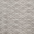 thumbnail image 1 of Ahgly Company Indoor Square Contemporary Pale Silver Gray Abstract Area Rugs, 4' Square, 1 of 6