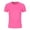 Pink, variant on XIMIN Boys Raglan Short Sleeve Shirt - Athletic Fit Crewneck Kids Tee T-Shirt for Sports Training Everyday Casual Wear (Grey, 9-10 Years)