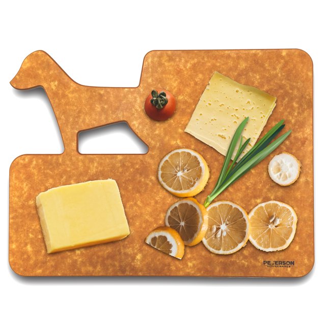 Dog-shaped Cheese Cutting Board – Eco-friendly Wood Fiber Design | Perfect Kitchen Gift For Christmas