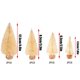 thumbnail image 2 of Navideñas Para Árboles De Pino, 8 Uds., Con Base De Madera, Cepillo Para Botellas De Seda Sisal, Árboles Para Fiesta De Navidad, Decoración Del Hogar Kearding HA041403-02, 2 of 6