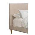 thumbnail image 4 of Bowery Hill California King Upholstered Platform Bed in Light Gray, 4 of 4