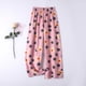 thumbnail image 3 of Pantalones de verano para mujer, pantalones de pierna ancha transpirables, pantalones largos de dibujos animados, ropa informal para el hogar, ropa femenina 2022, 3 of 5