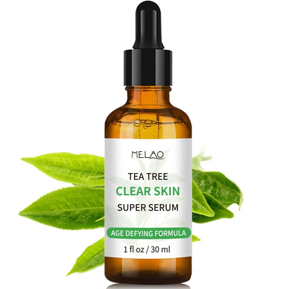 Natural Tea Tree Essential Oil Acne Remover Shrink Pores Facial Care