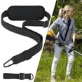 thumbnail image 3 of HomeLife Weed Eater Strap Shoulder Pads Upgraded Stainless Steel Clip Adjustable Shoulder Strap Lawn Mower Harness Back Protector, 3 of 11