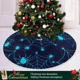 thumbnail image 6 of GZHJMY Halloween Christmas Tree Skirt Halloween Tree Skirt for Holiday Party Home Christmas Day Ornaments 36", 6 of 6