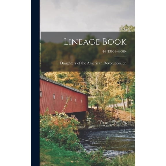 Lineage Book; 44 (43001-44000) (Hardcover)