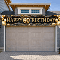 thumbnail image 3 of Golden Theme Banner Decorative Balloons 60th Celebration Design for Birthday Party Indoor Decoration Event Celebration, 3 of 9