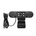 thumbnail image 1 of Cámara de computadora de 2.0 megapíxeles con alimentación por USB Micrófono de aislamiento de ruido incorporado Cámara web con balance de blancos automático Advancent EL4376-00B, 1 of 2