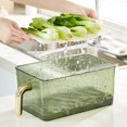 thumbnail image 4 of Refrigerator Food Container Food Preservation Sealed Lid Clear All-purpose Fridge Fruit Vegetable Holder, 4 of 4